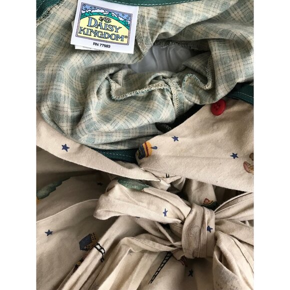 Daisy Kingdom Girls' Vintage Holiday Dress W/ Teddy Bears & Toys Pattern size 4 - Picture 2 of 8